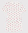 Women's Floral Cotton Short Pyjamas MARSHMALLOW white/MULTICO white