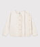 Girls' Tube Knit Cardigan MONTELIMAR CHINE beige