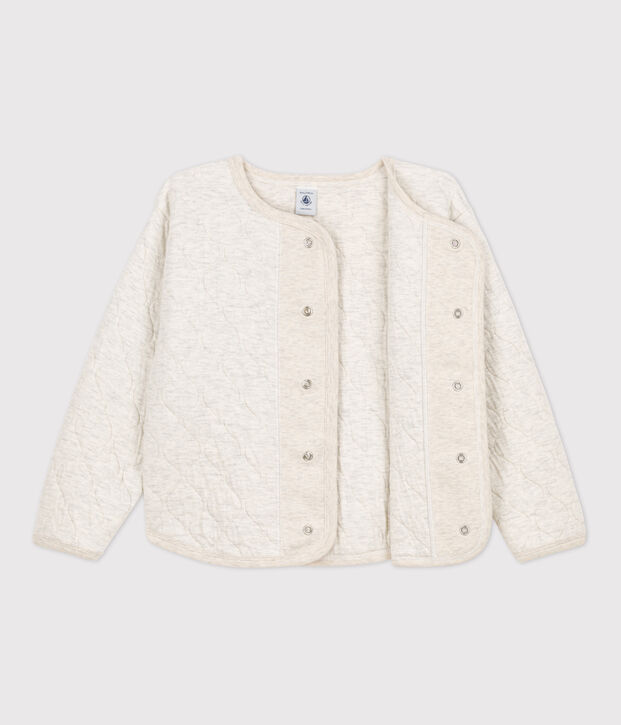 Girls' Tube Knit Cardigan MONTELIMAR CHINE