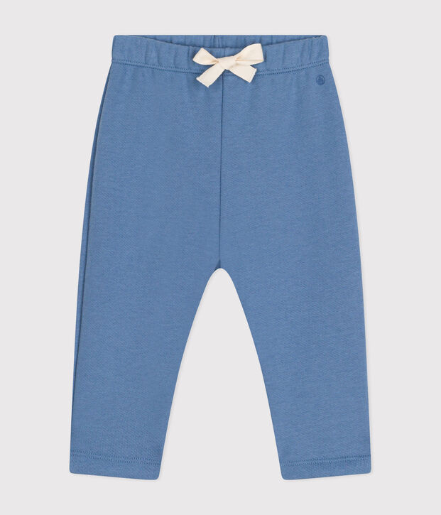 Babies' fleece trousers blue