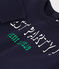 Babies' Cotton Sweatshirt SMOKING blue