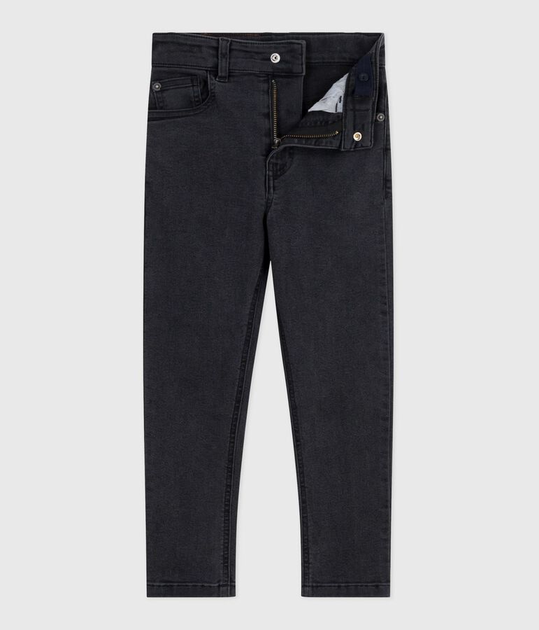 Children's denim trousers black