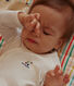 Babies' Long-Sleeved Wrapover Cotton Bodysuits - 5-Pack
