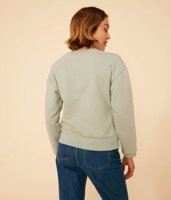Women's Fleece Sweatshirt HERBIER green