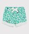 Babies' Cotton Shorts MARSHMALLOW white/MULTICO white
