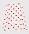 Women's Cotton Wrapover Cardigan MARSHMALLOW white/TERKUIT red
