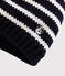 Unisex Children's Woolly Hat SMOKING blue/MARSHMALLOW white
