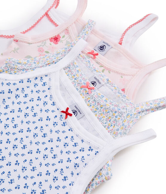 Surprise pack of 4 tops with straps for girls variante 1