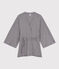 Women's Striped Kimono SMOKING blue/MARSHMALLOW white