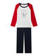 Boy's silkscreen print pyjamas