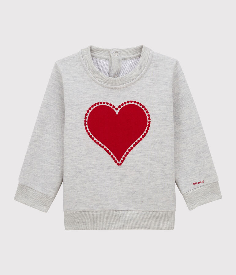 Babies' Fleece Sweatshirt grey