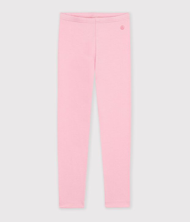 Children's plain cotton leggings CHARMI