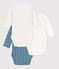 Babies' Long-Sleeved Cotton Bodysuits - 3-Pack variante 2