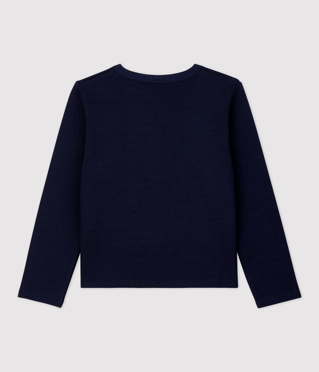 Girls' Cotton Cardigan SMOKING