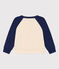 Children's Unisex Fleece Sweatshirt CHALOUPE blue/AVALANCHE white