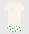 Boys' Organic Cotton Short Pyjamas MARSHMALLOW white/MULTICO white