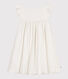 Girls' Sleeveless Textured Cotton Dress
