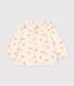 Babies' Bird Patterned Cotton Gauze Blouse