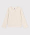Children's Unisex Cotton T-Shirt MONTELIMAR CHINE beige