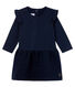 Baby Girls' Long-Sleeved Dual Material Dress