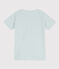 Boys' Short-Sleeved Cotton T-Shirt BULLE green