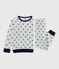 Children's star print velour pyjamas BELUGA /ADRIATIC