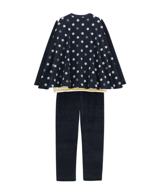 Little boy's pyjamas SMOKING blue/MULTICO white