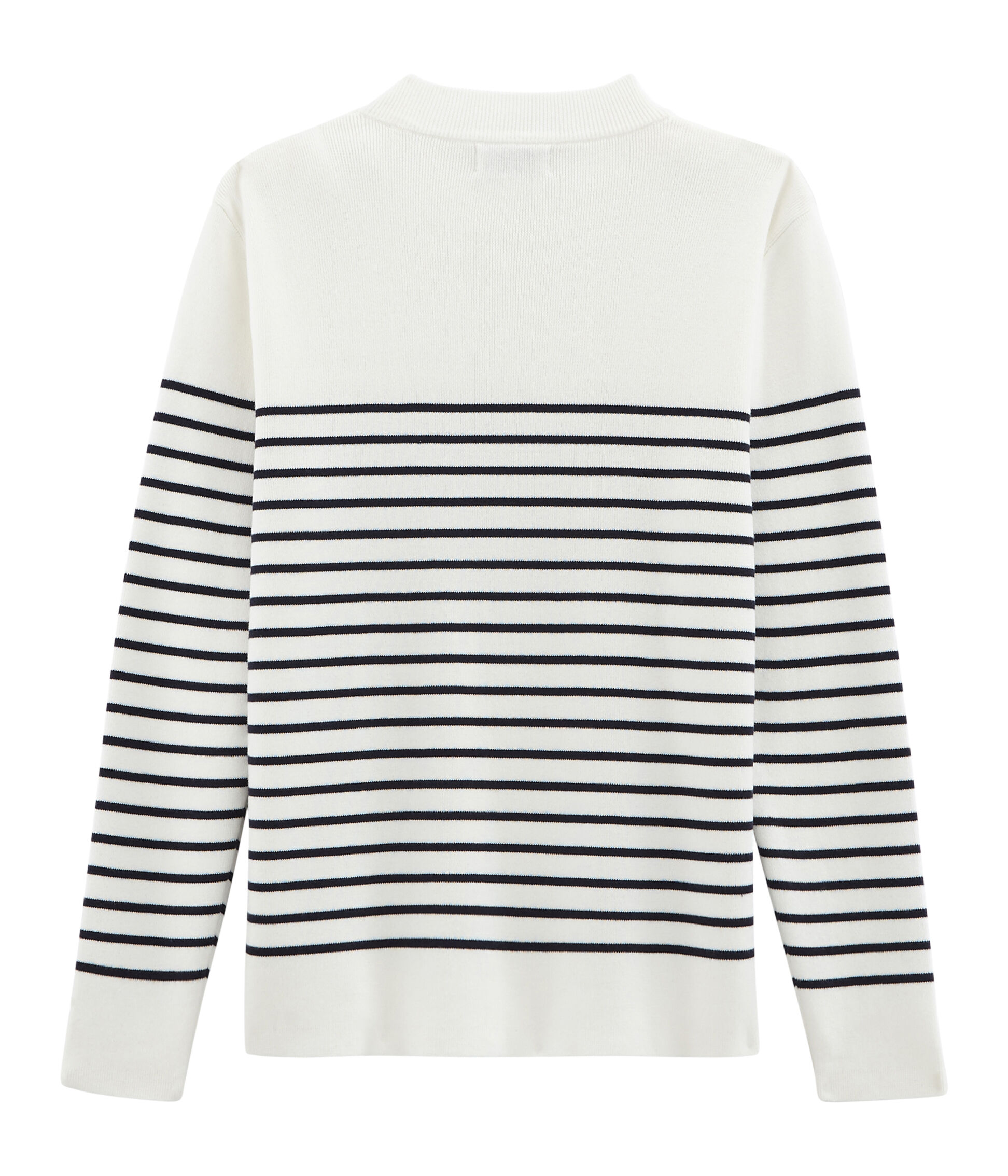 mens navy breton jumper