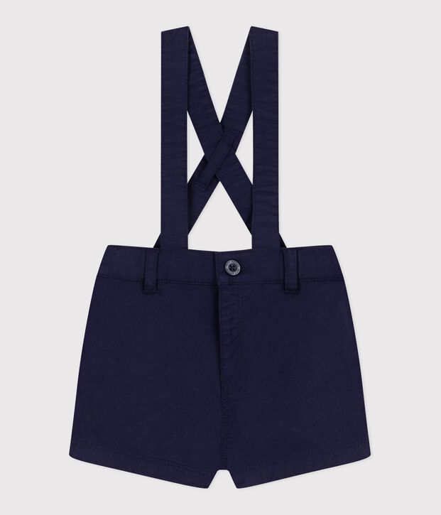 Babies' twill shorts with straps SOIR