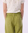 Children's cotton trousers green