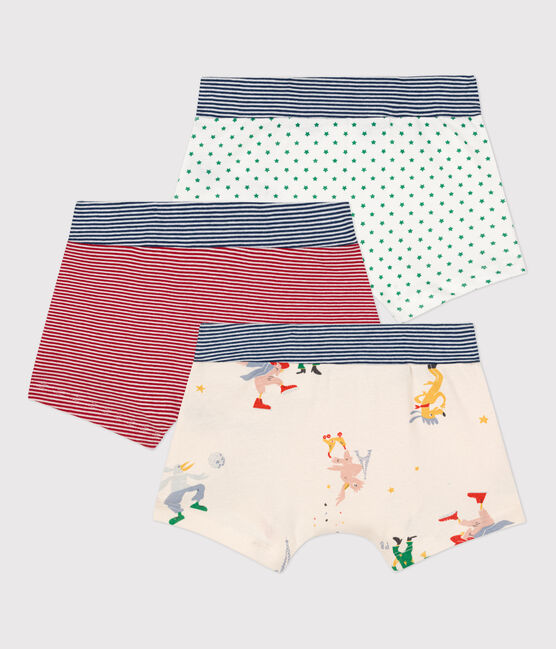 Boys' Cotton Boxers + Glow-In-The-Dark Pair - 3-Pack variante 1