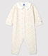 Baby Girls' Spotted Footless Organic Cotton Sleepsuit