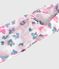 Children's hairband in floral-print poplin MILK /MULTICO