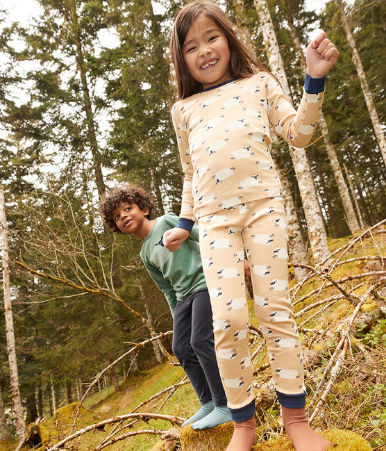 Unisex Snugfit Cotton Pyjamas TRENCH /MULTICO