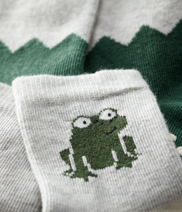 Baby Boys' Patterned Socks - 2-Pack multicolor