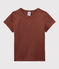 Children's Unisex Iconic Cotton T-Shirt MADRAS orange