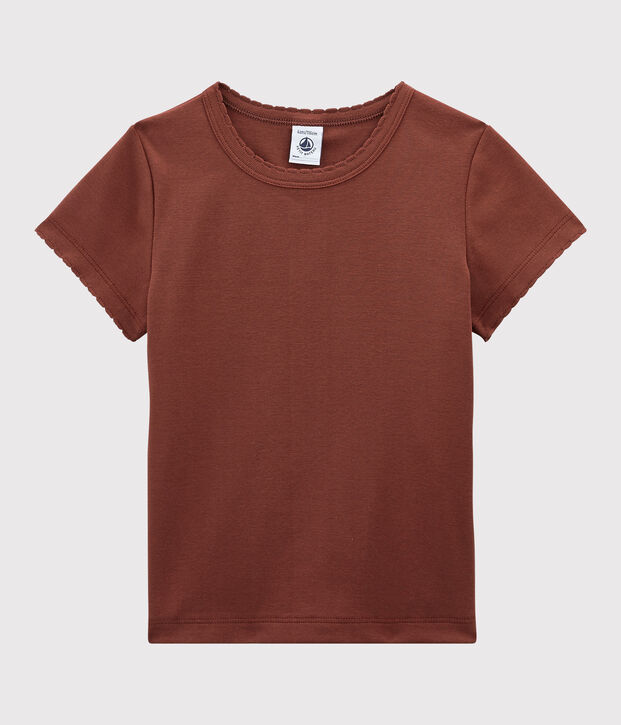 Children's Unisex Iconic Cotton T-Shirt orange