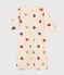 Babies' Cotton Jumpsuit/Sleeping Bag AVALANCHE white/MULTICO