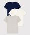 Boys' Short-Sleeved Cotton T-shirts - 3-Pack variante 1