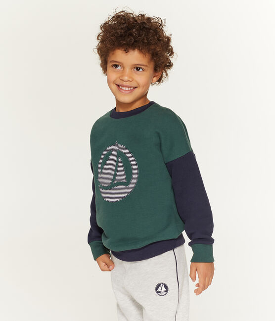 Boys' Fleece Trousers BELUGA CHINE grey