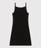 Women's Cotton Strappy Dress NOIR black