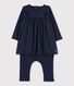 Baby Girls' Velour Knit Dress/Leggings