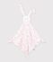 Babies' flower-print cotton comforter pink/multicolor