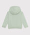 Boys' Fleece Zip-up Hoodie HERBIER green