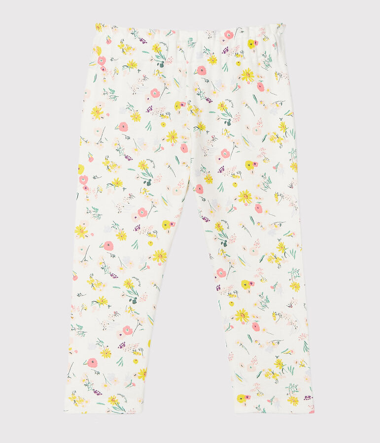 Baby Girls' Print Trousers white/multicolor