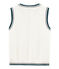 Boys' Sleeveless jumper MARSHMALLOW white/MULTICO white