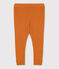 Babies' Openwork Cotton Leggings ECUREUIL brown