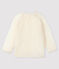Baby girl's knitted cardigan MARSHMALLOW white
