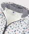 Babies' Warm Polyester Windcheater MARSHMALLOW white/MULTICO white