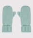 Unisex Fleece-Lined Knitted Mittens